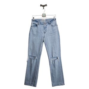 Abercrombie & Fitch 26×33 Curve Love The Baggy Low Rise Straight Leg Jean 26L